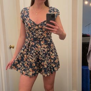 Urban Outfitters Floral Romper
